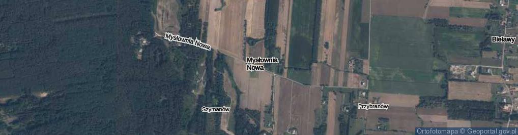 Zdjęcie satelitarne Mysłownia Nowa ul.